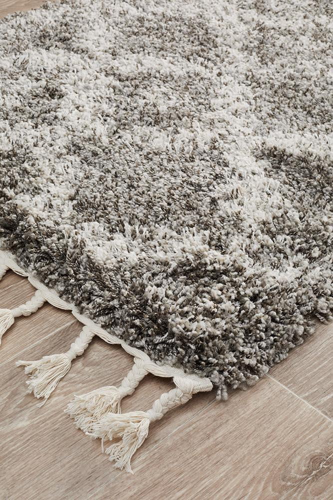 Bisque Grey Runner Rug