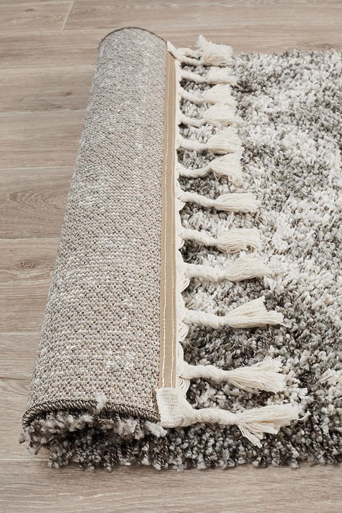 Bisque Grey Runner Rug