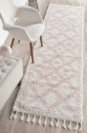 Bisque Pink Runner Rug