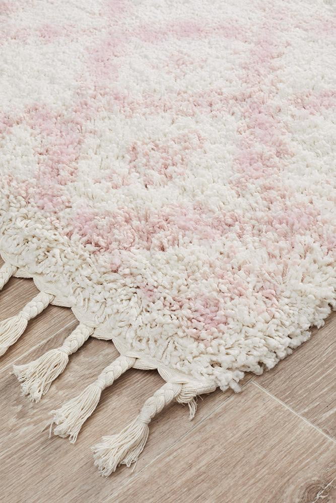 Bisque Pink Runner Rug