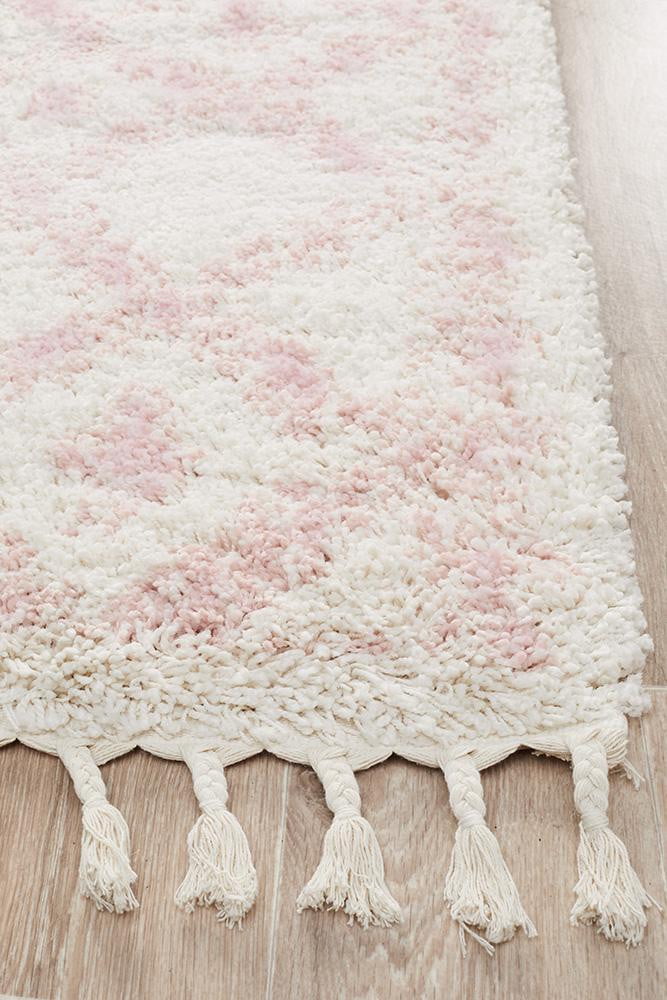 Bisque Pink Runner Rug