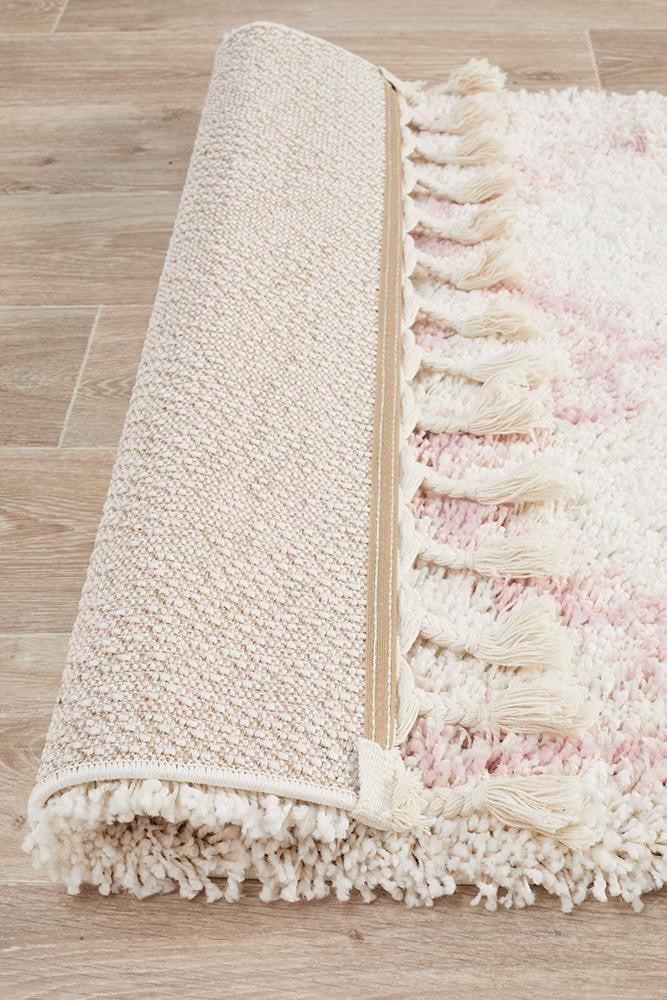 Bisque Pink Runner Rug