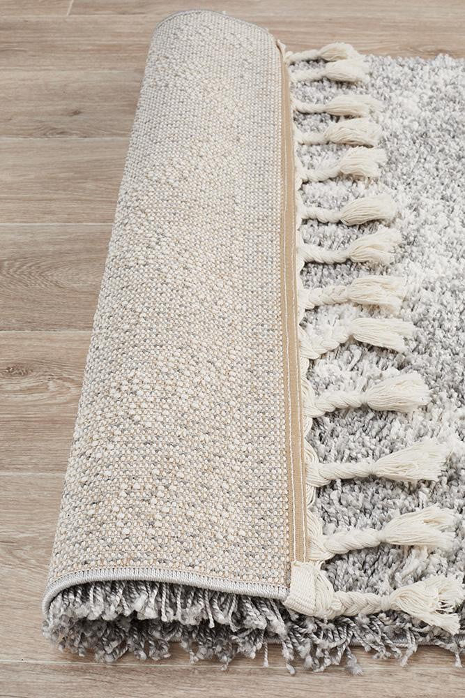 Bisque Silver Runner Rug