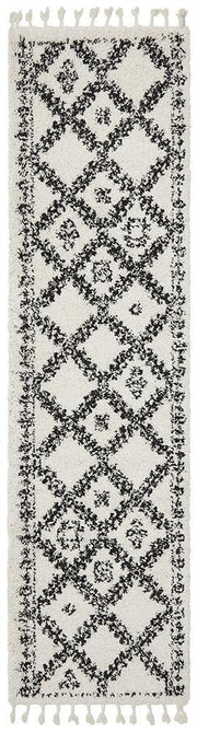 Bisque White Runner Rug