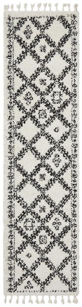 Bisque White Runner Rug