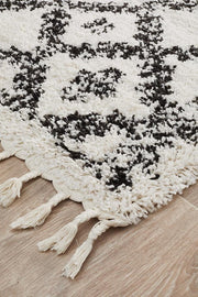 Bisque White Runner Rug