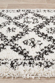 Bisque White Runner Rug