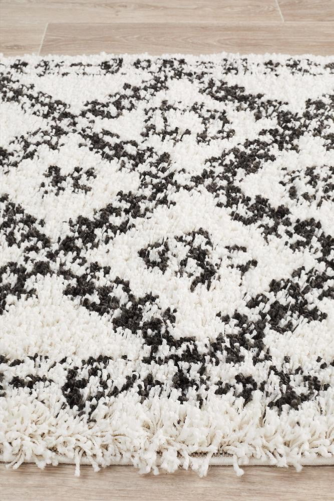 Bisque White Runner Rug