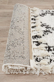 Bisque White Runner Rug