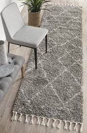 Tawny Grey Runner Rug