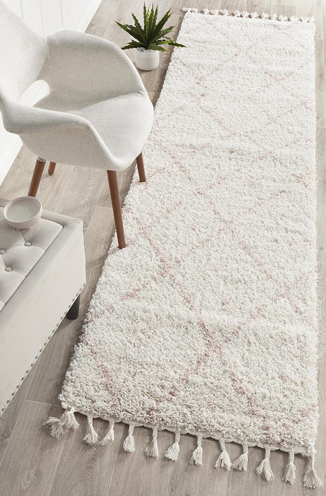 Tawny Pink Runner Rug