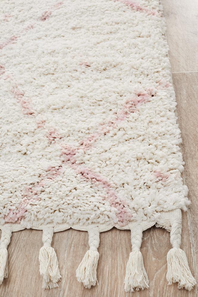 Tawny Pink Runner Rug