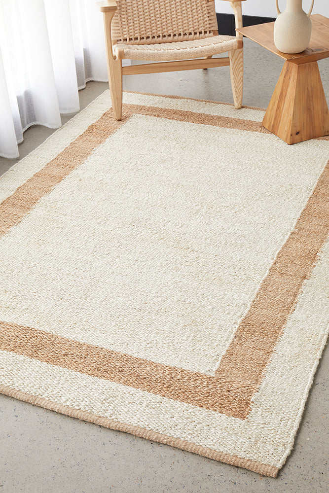 Region Plain Natural Rug