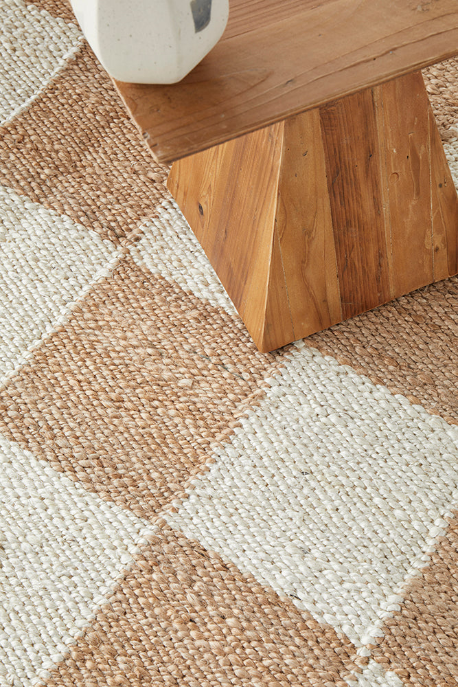 Region Field Natural Rug