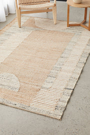 Region Flat Natural Rug