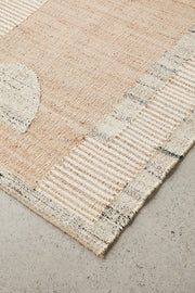 Region Flat Natural Rug
