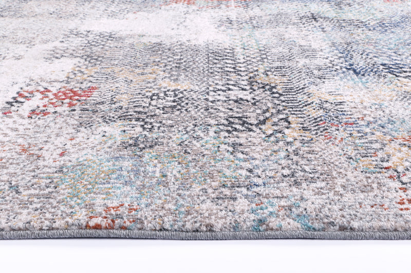 Chamber Ernesto Grey & Terracotta Tribal Rug