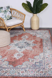 Chamber Brentwood Transitional Rust Rug