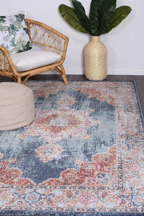 Chamber Brentwood Transitional Navy Rug