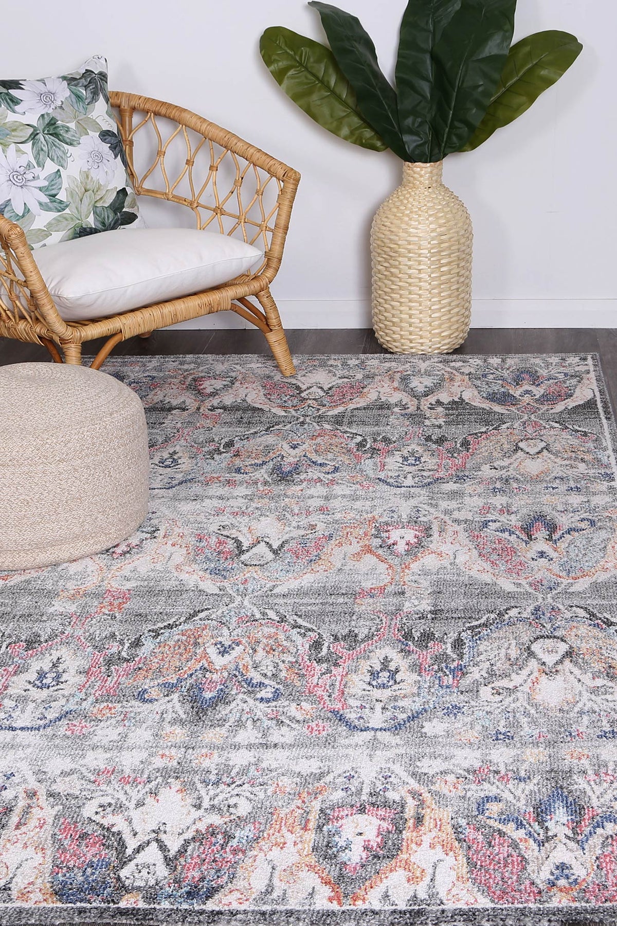 Chamber Lyndurst Transitional Muted Multi Rug — SydneyRugsOnline