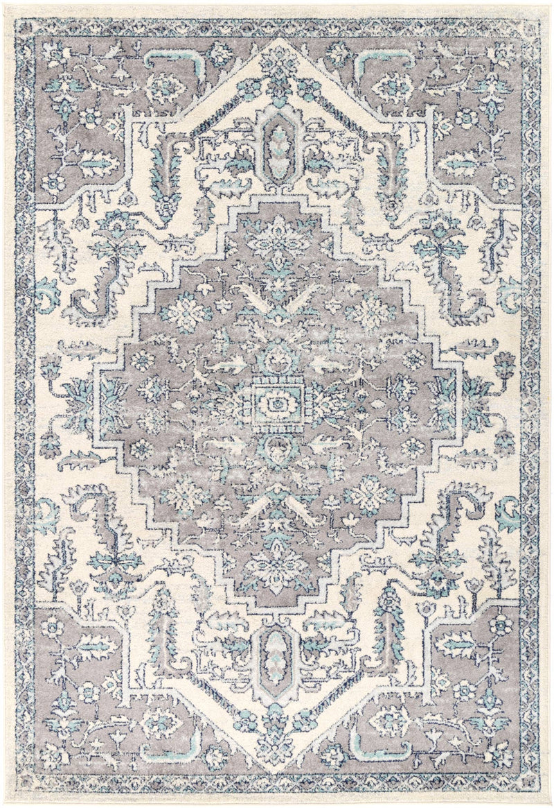 Sassily Trice Grey Blue Rug