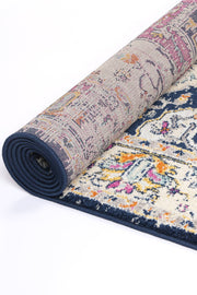 Sassily Alterable Cream Purple Rug