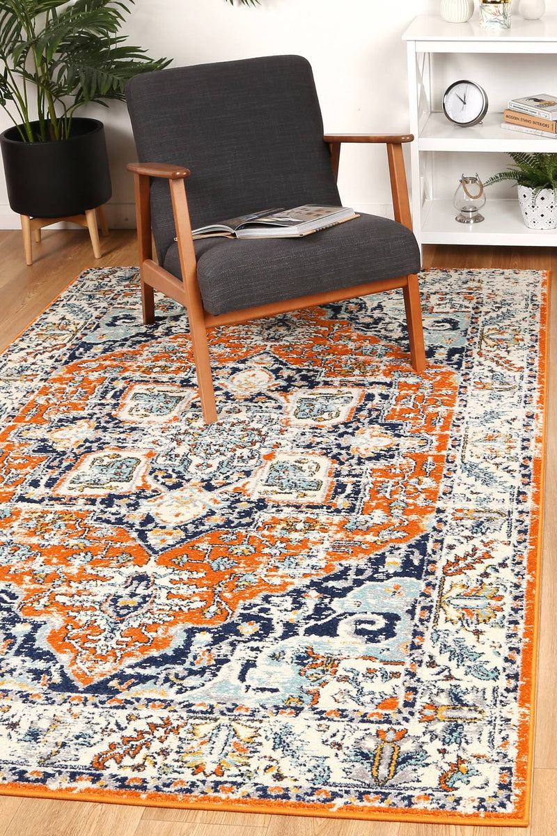 Sassily Platonist Rust Rug