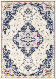 Sassily Zodiac Cream Navy Rug