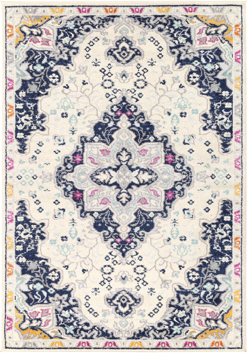 Sassily Zodiac Cream Navy Rug