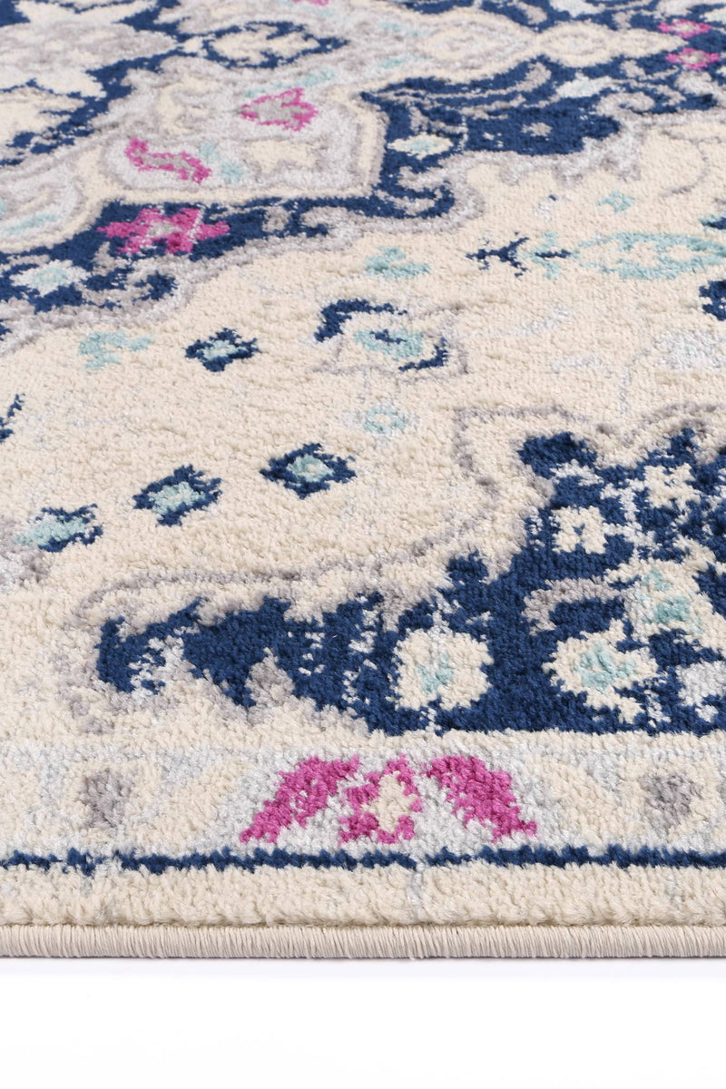 Sassily Zodiac Cream Navy Rug