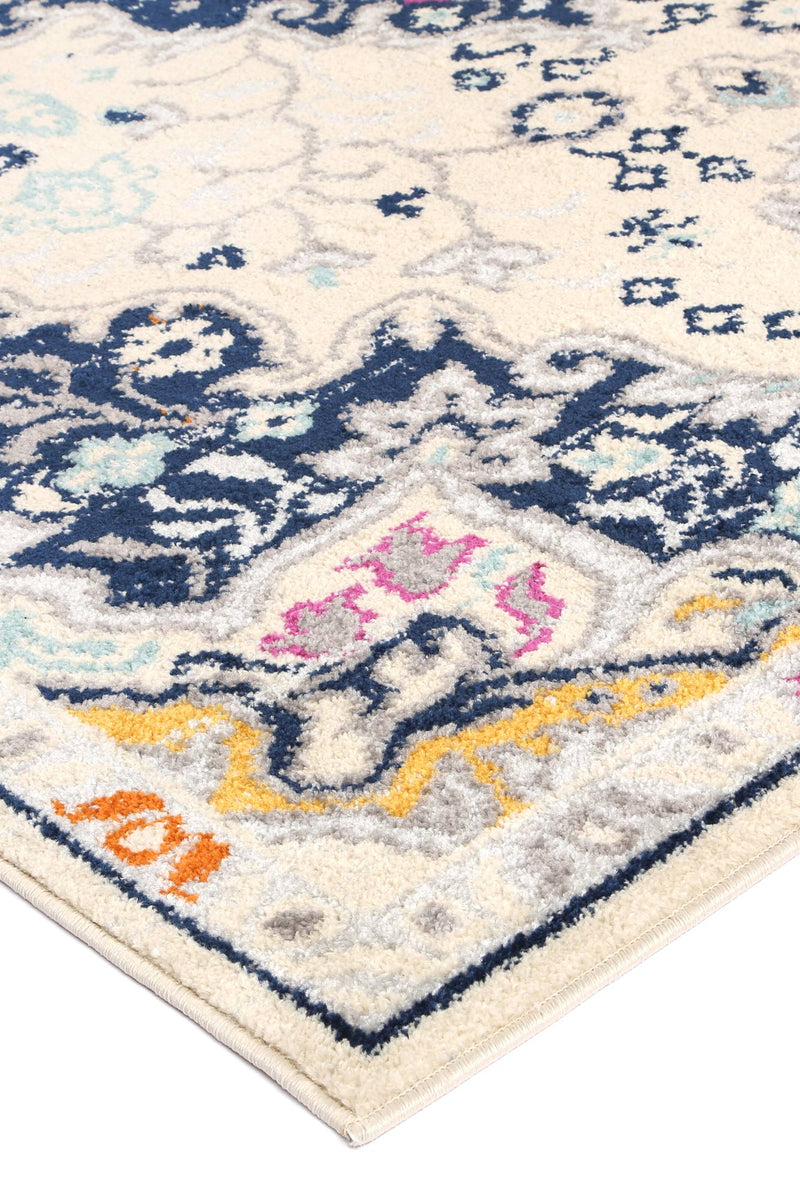 Sassily Zodiac Cream Navy Rug