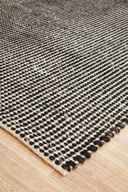 Skandinavian Wool Black Rug