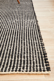 Skandinavian Wool Black Rug