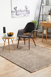 Skandinavian Wool Brown Rug