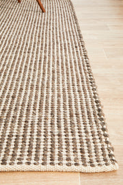 Skandinavian Wool Brown Rug