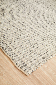 Skandinavian wool Grey Rug