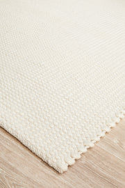 Skandinavian Wool White Rug