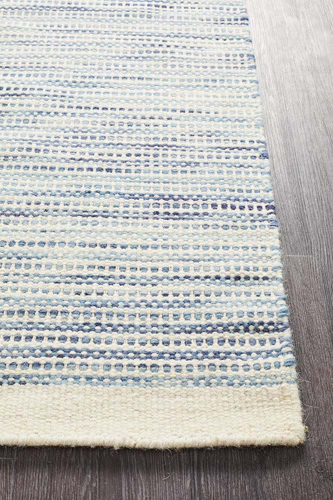 Skandinavian 310 Blue Rug