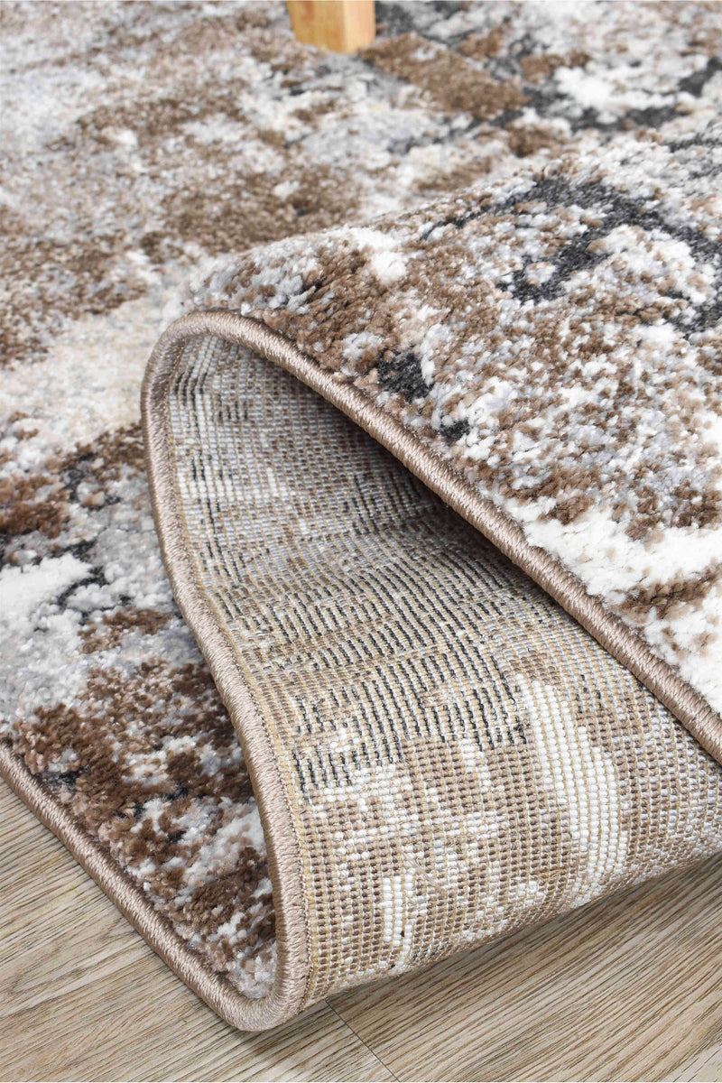 Sophia Brown Land Rug