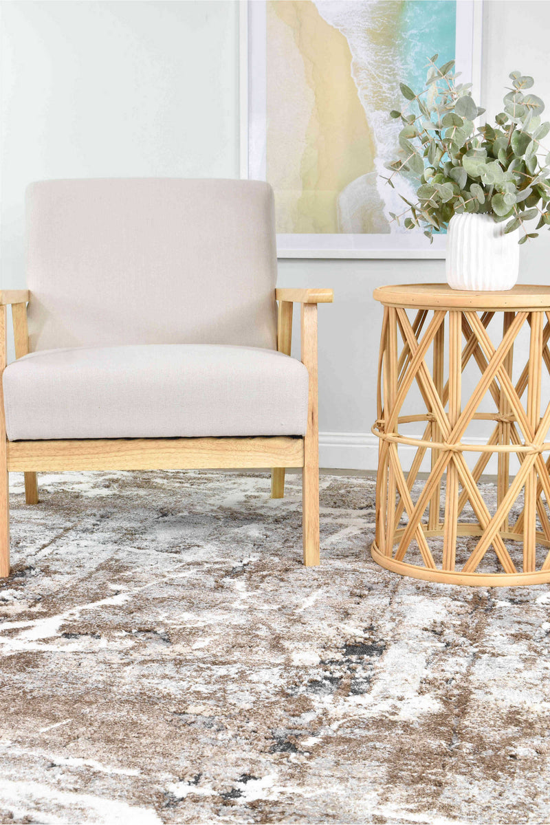 Sophia Brown Land Rug