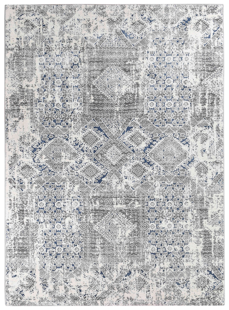 Sophia Grey Blue Pail Rug