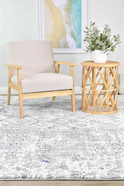 Sophia Grey Blue Pail Rug