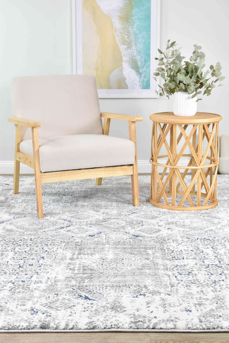 Sophia Grey Blue Pail Rug