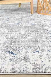 Sophia Grey Blue Pail Rug