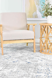 Sophia Grey Blue Pail Rug