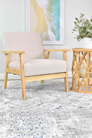 Sophia Grey Blue Pail Rug