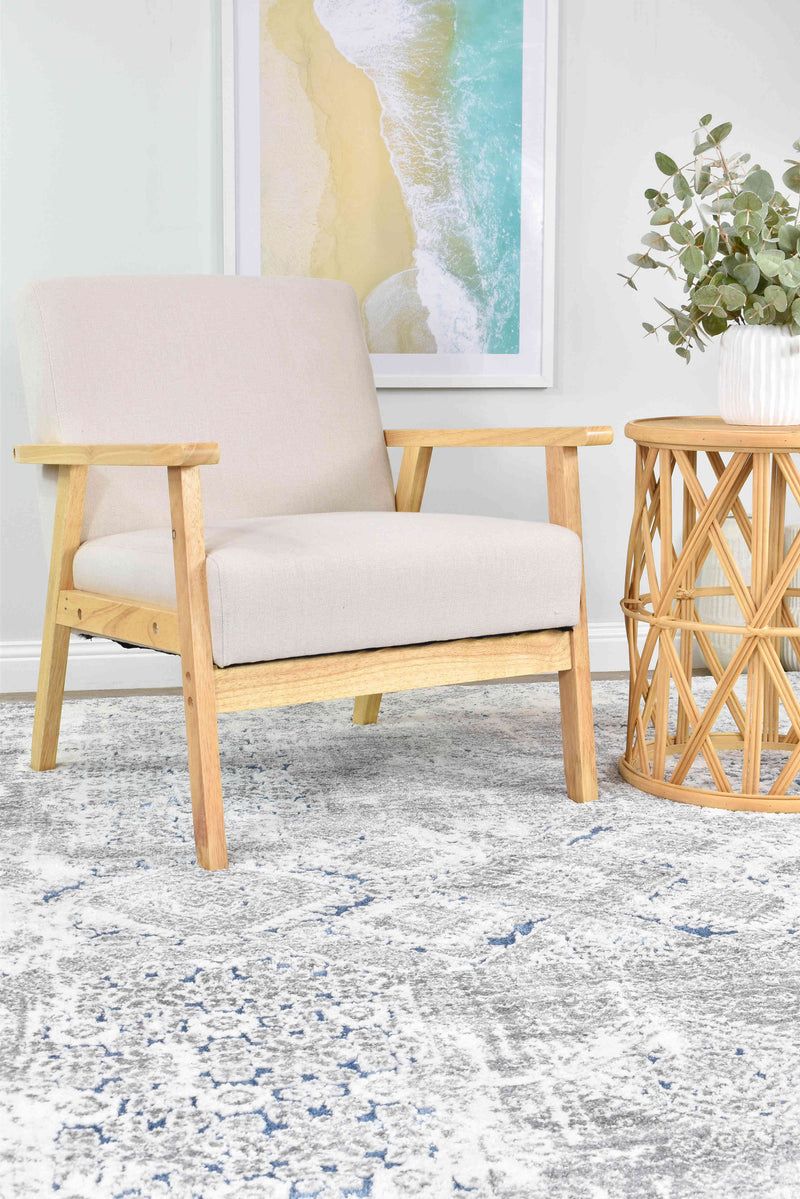 Sophia Grey Blue Pail Rug