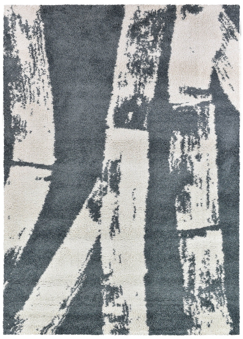 Sprit Shag Grey Cream Rug