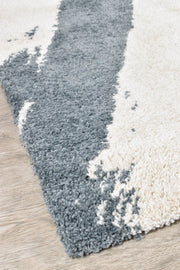 Sprit Shag Grey Cream Rug