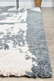 Sprit Shag Grey Cream Rug